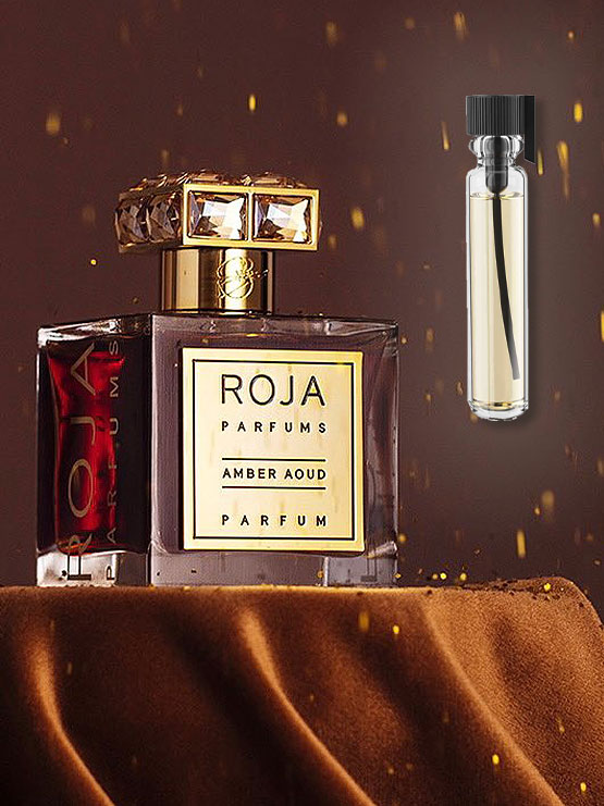 Roja Amber Aoud Perfume Oil (Classic) Vial Sample for Men and Women (Unisex) - by NICHE Perfumes