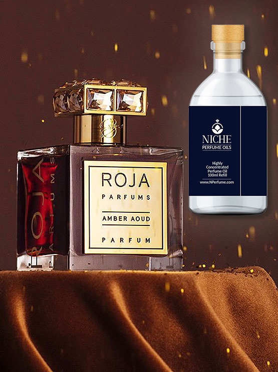 Roja Amber Aoud Perfume Oil (Classic) 100ml Refill for Men and Women (Unisex) - by NICHE Perfumes