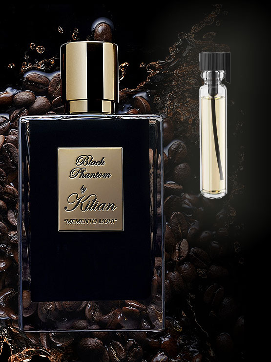 Kilian Black Phantom Perfume Oil (Classic) Vial Sample for Men and Women (Unisex) - by NICHE Perfumes
